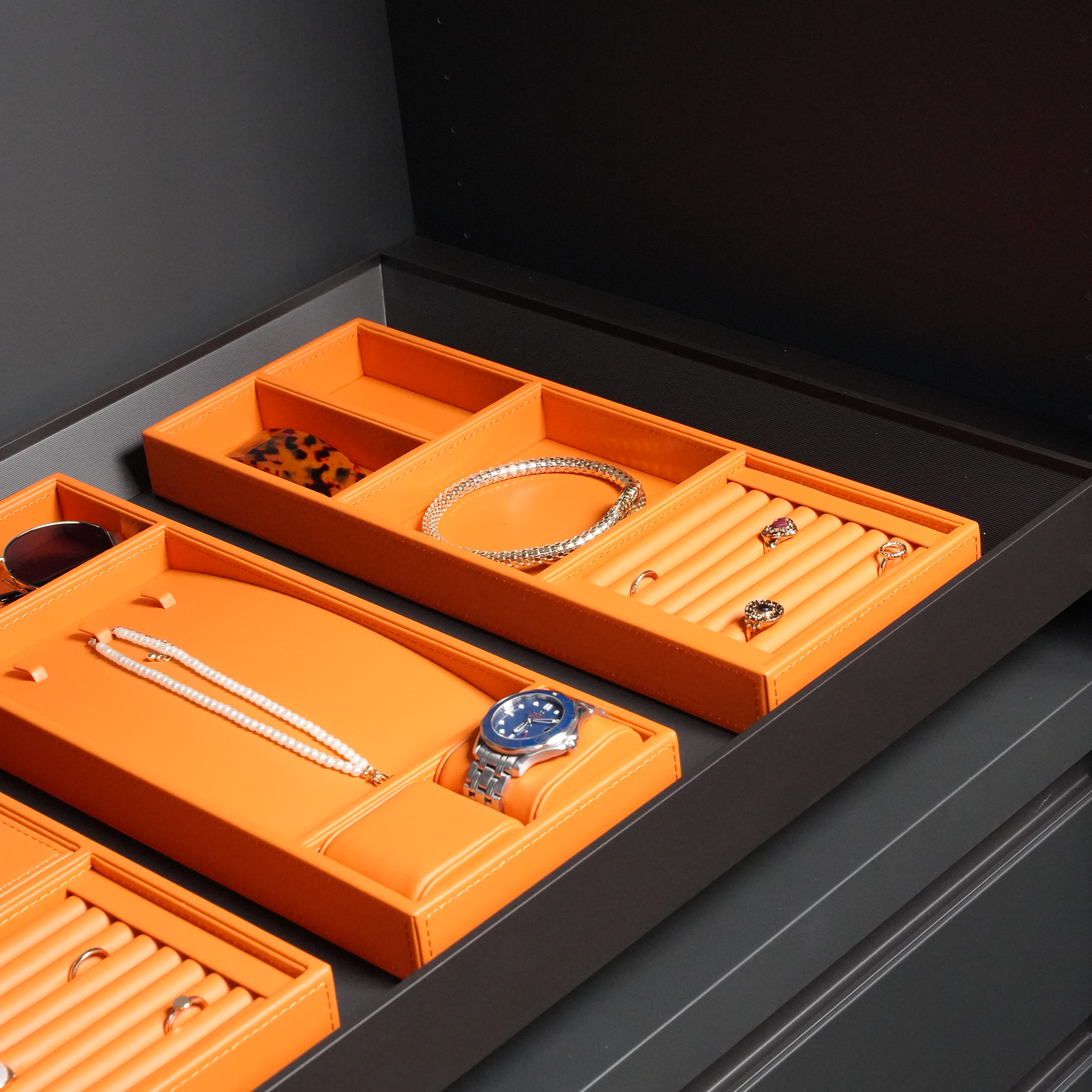 Sapphire | sieradenbakje - 3-in-1 Organizer