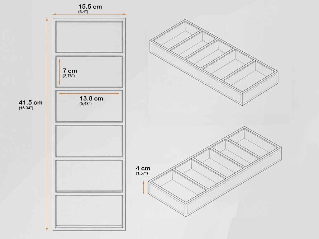 Jade | Zonnebrillen Organizer