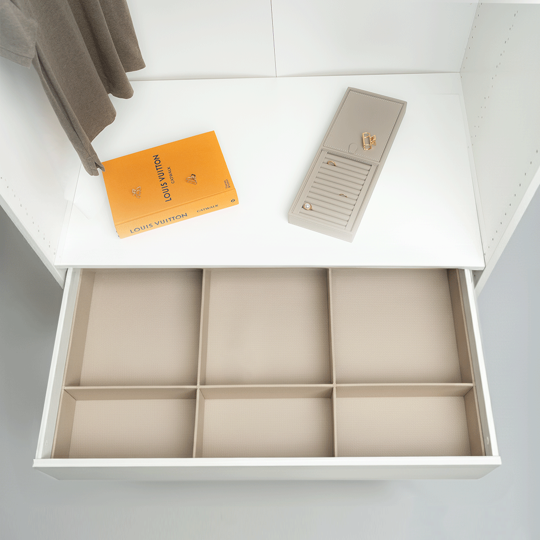 DrawerLab™ 6 vlaks verdeling - PAX 100cm