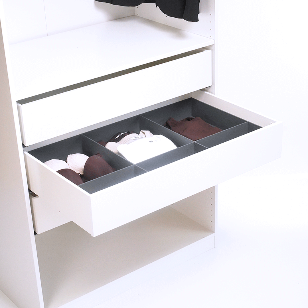 DrawerLab™ 6 vlaks verdeling - PAX 100cm