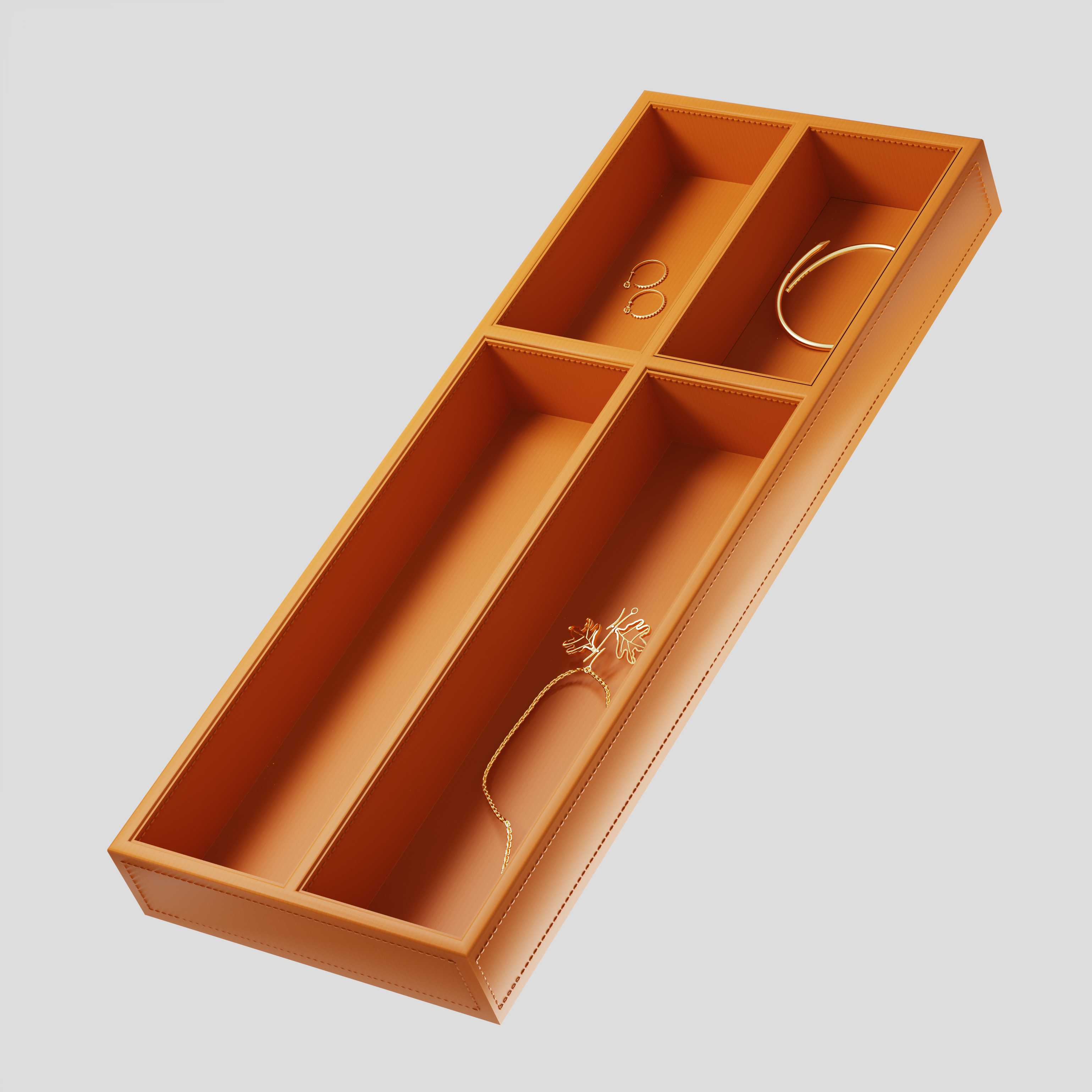 Ruby | 4-vlakken organizer