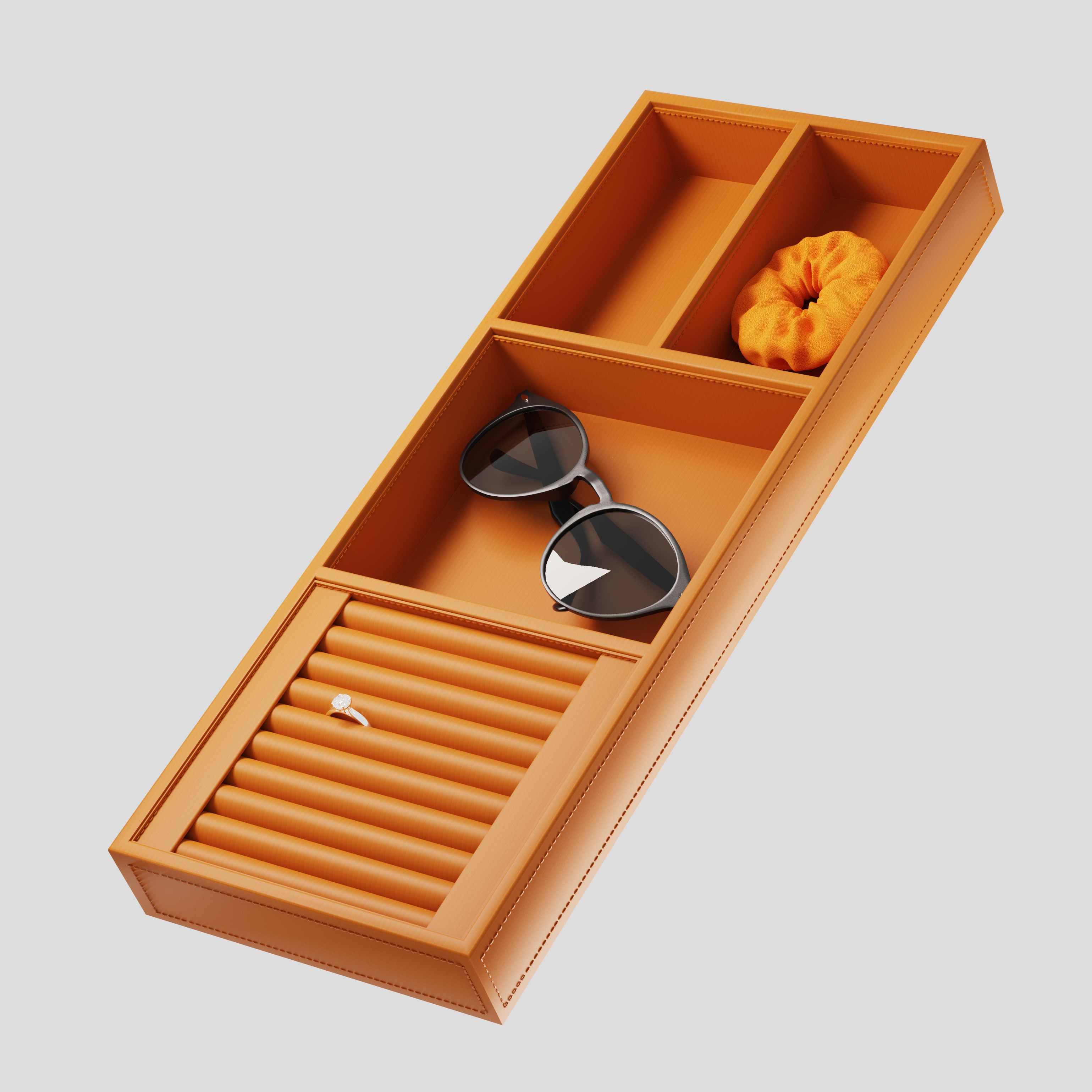 Sapphire | sieradenbakje - 3-in-1 Organizer