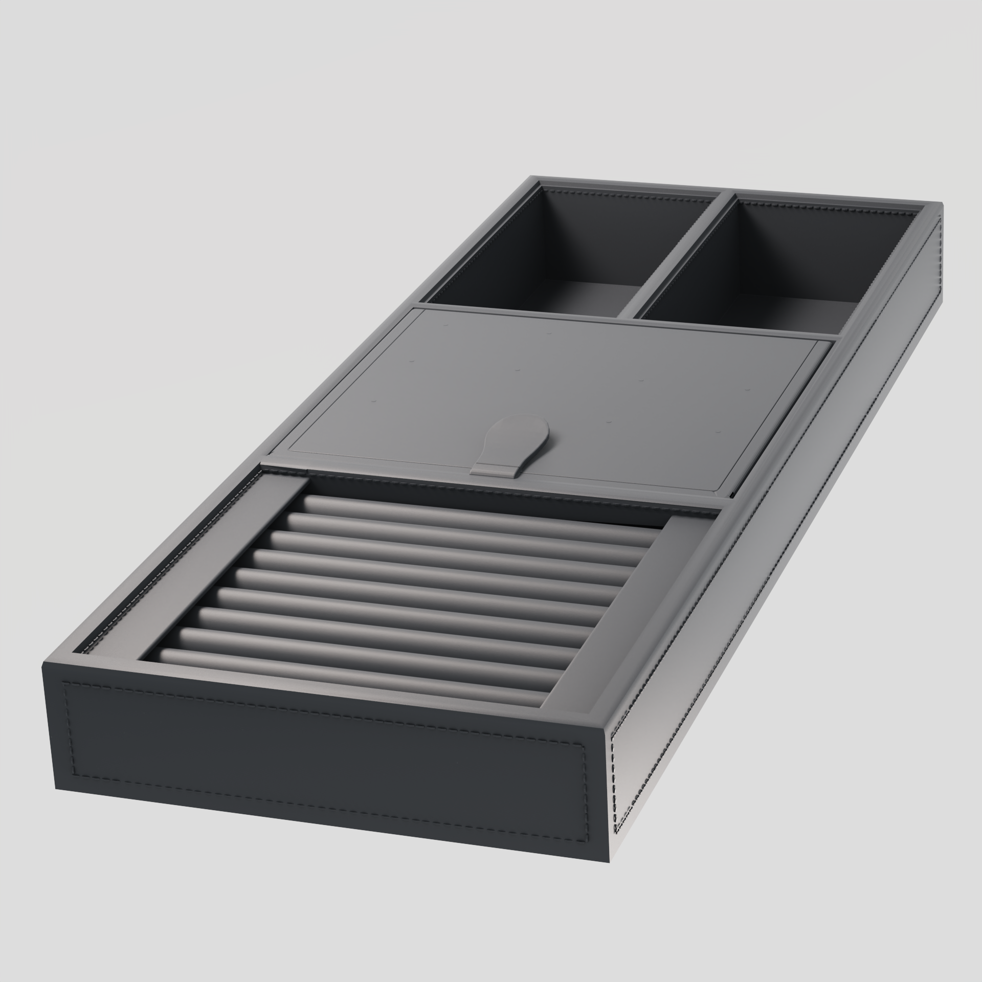 Onyx | sieradenbakje - 4-in-1 Organizer