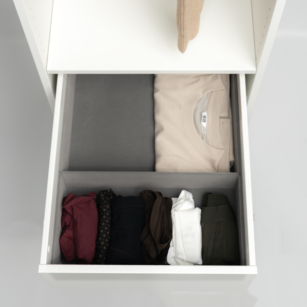 DrawerLab™ 2 vlaks verdeling - PAX 50cm